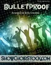 Bulletproof SATB choral sheet music cover